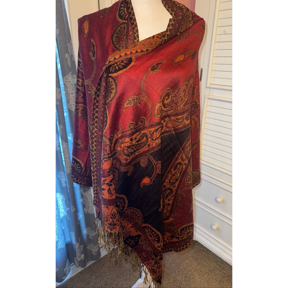 Reversible Pashmina Wrap